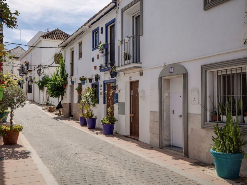 Maison de ville de 4 chambres à vendre dans le centre historique d’Estepona